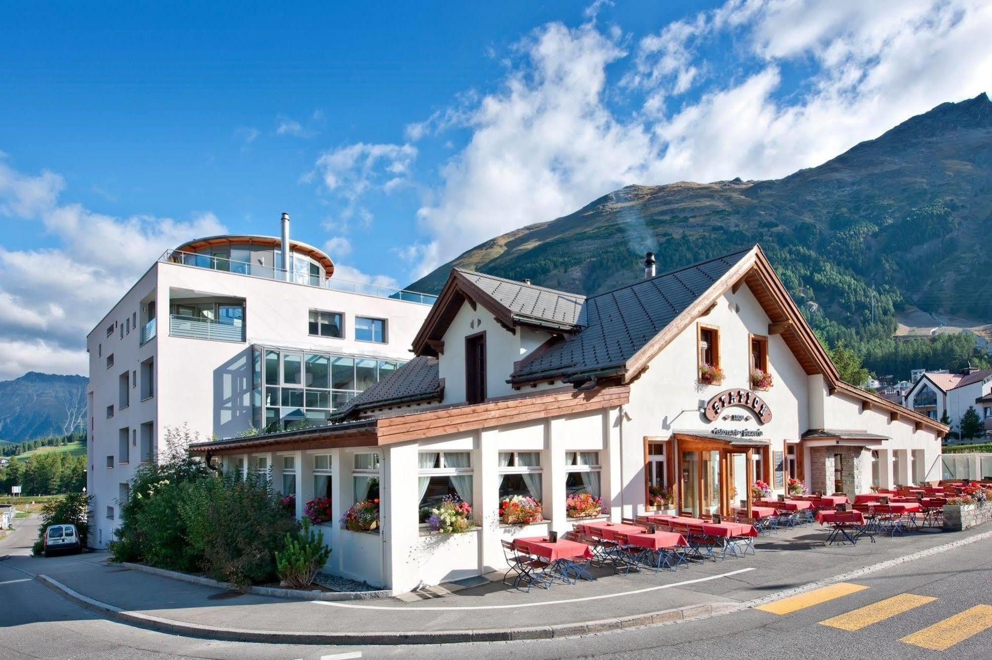 Hotel Station Pontresina Exterior photo